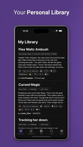 FanFiction | AO3 unofficial — скриншот 1