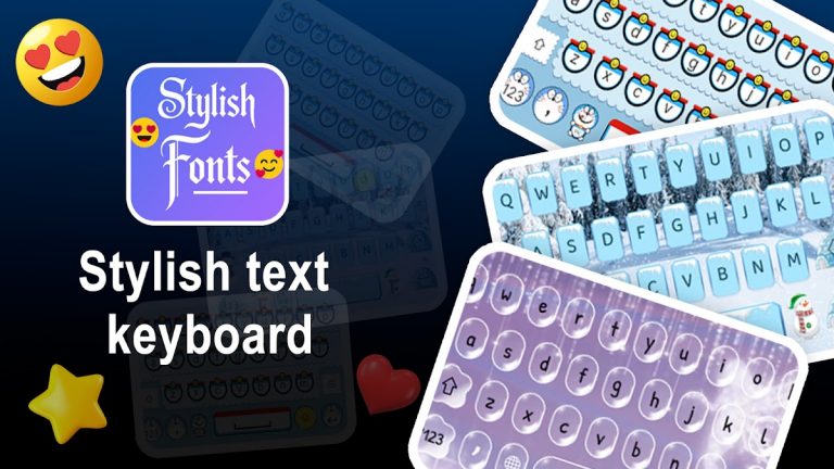 Fancy keyboard fonts & Emoji для Android — скриншот 1
