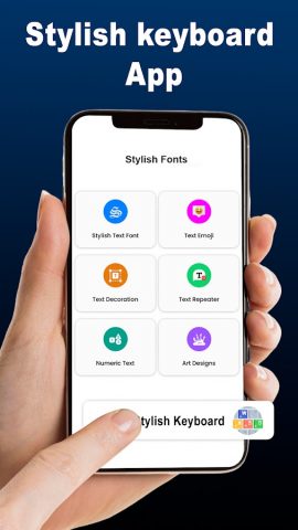 Fancy keyboard fonts & Emoji для Android — скриншот 4