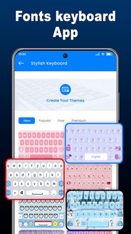 Fancy keyboard fonts & Emoji для Android — скриншот 5