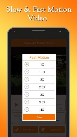 Fast & Slow Motion Video для Android — скриншот 4