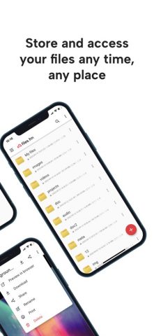 Files.fm Cloud storage для iOS — скриншот 2