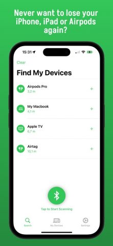 Find My Device: Scan & Track для iOS — скриншот 1