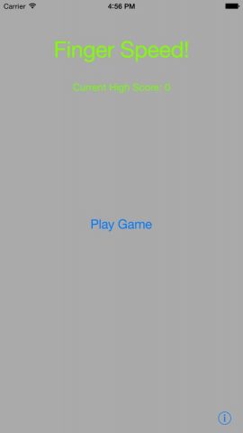 Finger Speed! для iOS — скриншот 1