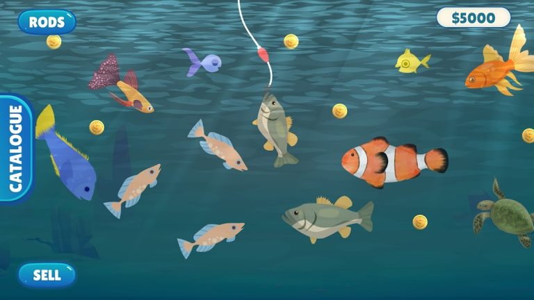 Fish Catching — Cat Fish Game для Android — скриншот 2