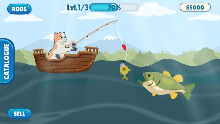 Fish Catching — Cat Fish Game для Android — скриншот 3