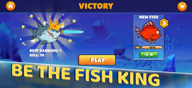 Fish IO: Be the King для iOS — скриншот 4