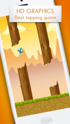 Flappy Bird: Флаппи Берд для iOS — скриншот 1