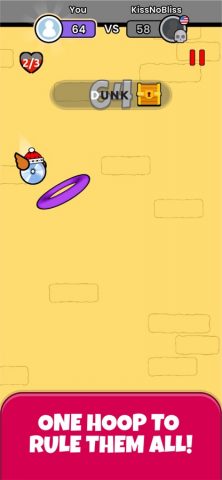 Flappy Dunk для iOS — скриншот 3