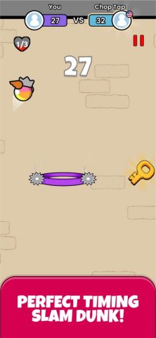 Flappy Dunk для iOS — скриншот 5