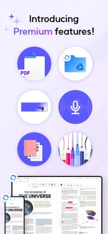 Flexcil Note & Good PDF Reader для iOS — скриншот 1