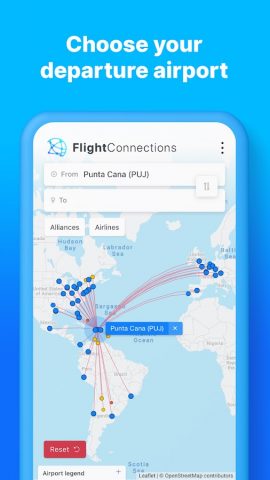FlightConnections для Android — скриншот 4