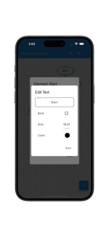 Flowchart Creator(Pro) для iOS — скриншот 4