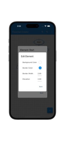 Flowchart Creator(Pro) для iOS — скриншот 5