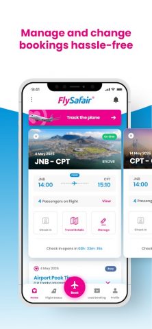 FlySafair для Android — скриншот 4