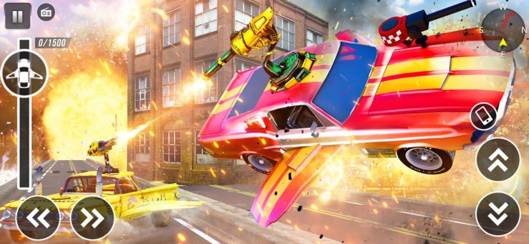 Flying Car: машина симулятор — скриншот 2