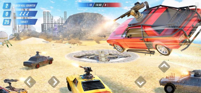 Flying Car: машина симулятор — скриншот 4