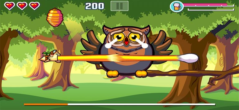 Flying Hamster для iOS — скриншот 1