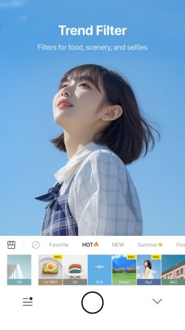 Foodie — Filter & Film Camera для Android — скриншот 2