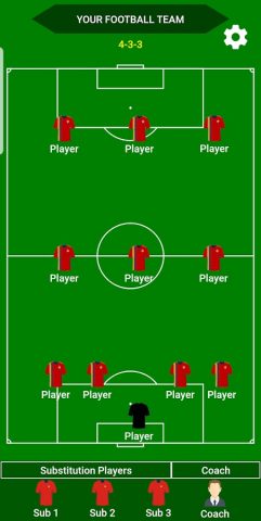 Football Team Builder : Quick для Android — скриншот 4