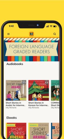 ForeignLanguage Graded Readers для iOS — скриншот 1
