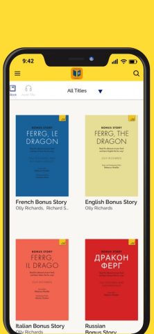 ForeignLanguage Graded Readers для iOS — скриншот 2