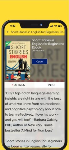 ForeignLanguage Graded Readers для iOS — скриншот 3