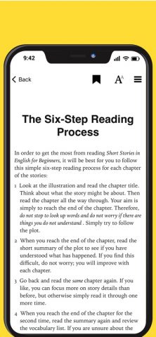 ForeignLanguage Graded Readers для iOS — скриншот 4