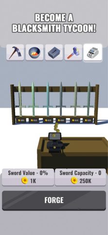 Forge Ahead — Be a Blacksmith для iOS — скриншот 1