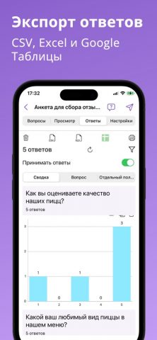 Формы для Гугл для iOS — скриншот 4