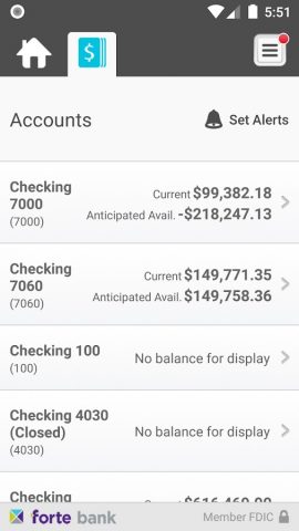 Forte Bank Biz Mobile Banking для Android — скриншот 4
