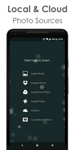 Fotoo — Photo Frame Slideshow для Android — скриншот 3