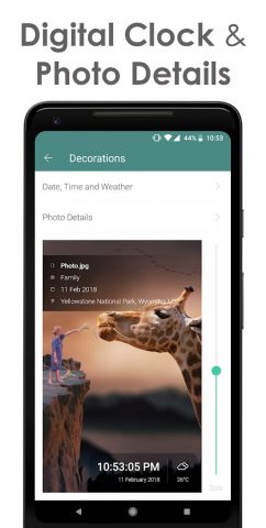 Fotoo — Photo Frame Slideshow для Android — скриншот 5