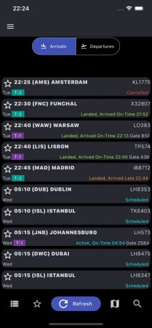 Frankfurt Airport для iOS — скриншот 2