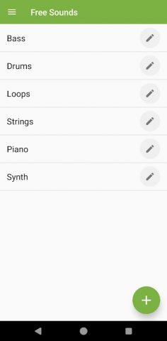 Free Sounds — Samples & Loops для Android — скриншот 2