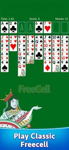 FreeCell Solitaire для Android — скриншот 2
