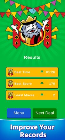 FreeCell Solitaire для Android — скриншот 4