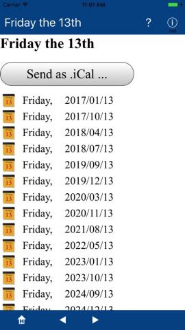 Friday the 13th для iOS — скриншот 1