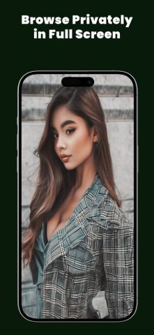 Приватны полноэкранный браузер для iOS — скриншот 1