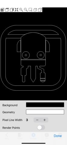 G-Code Viewer & Converter для iOS — скриншот 1