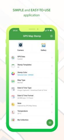 GPS Stamp Camera: Geotag Photo для iOS — скриншот 4