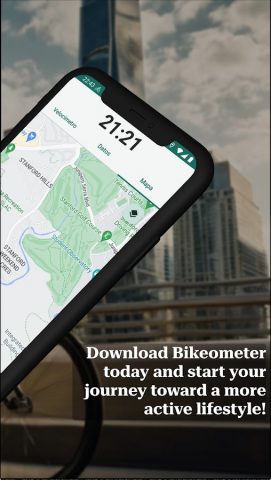 GPS Велокомпьютер для Android — скриншот 2
