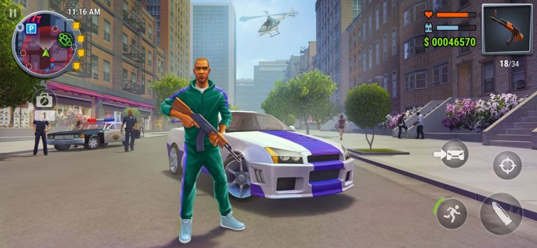 Gangs Town Story: Grand Crime для iOS — скриншот 4