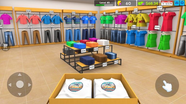 Garments Shop — Simulator Game для Android — скриншот 1