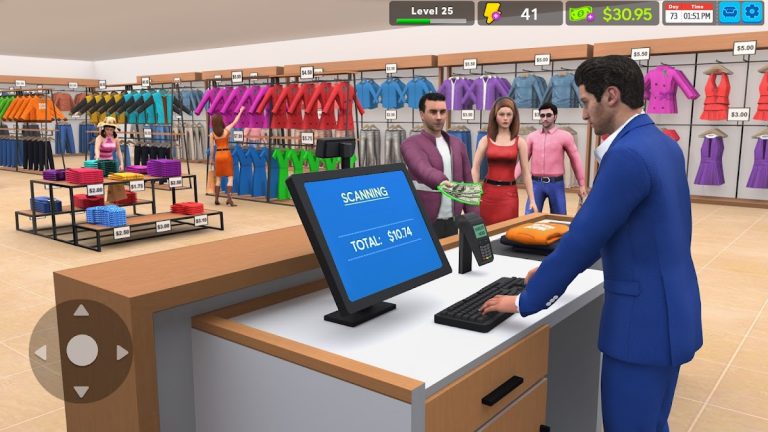 Garments Shop — Simulator Game для Android — скриншот 4