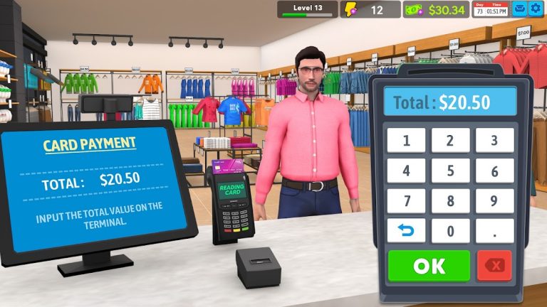 Garments Shop — Simulator Game для Android — скриншот 5