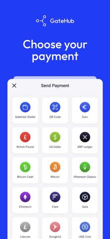 GateHub Wallet для Android — скриншот 3