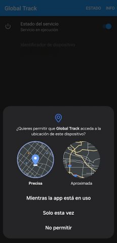 Global Track для Android — скриншот 1