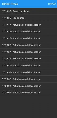 Global Track для Android — скриншот 3