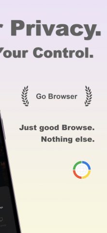 Go Browser: Private,Pure,Fast — скриншот 2